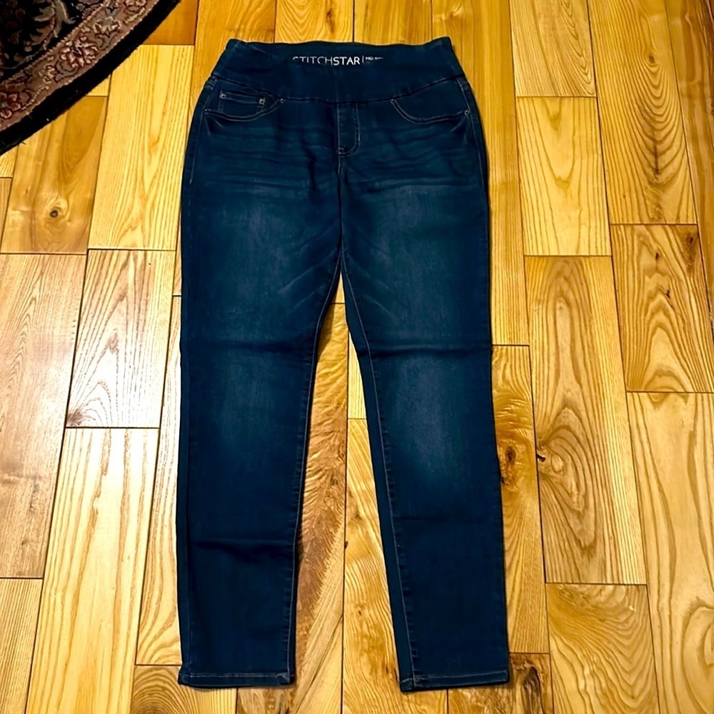 StitchStar Women’s Midrise Skinny Jeans, Sz Medium